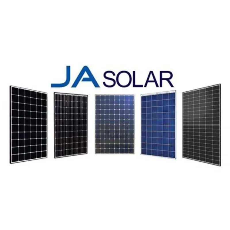 collection of ja solar panels in various colours